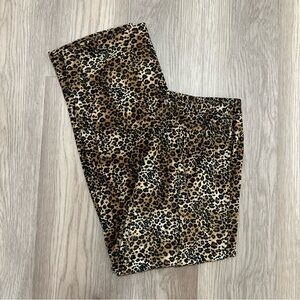 Women’s Velour Leopard Print Pants